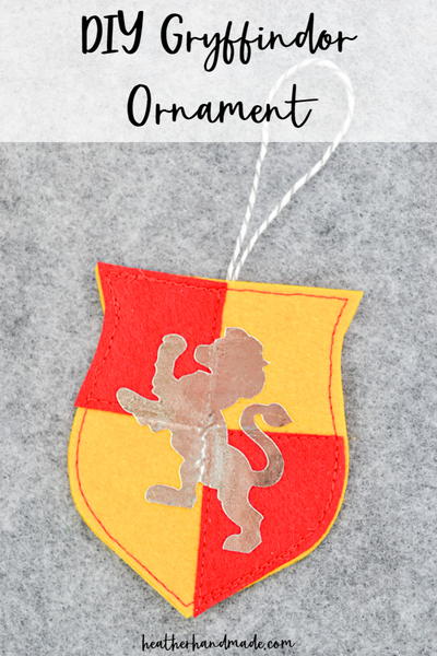 Diy Gryffindor Ornament Diy Gryffindor Ornament