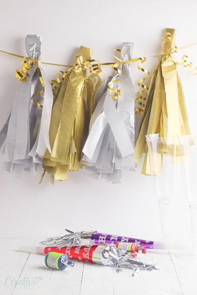 Diy Tissue Paper Tassels Diy Tissue Paper Tassels