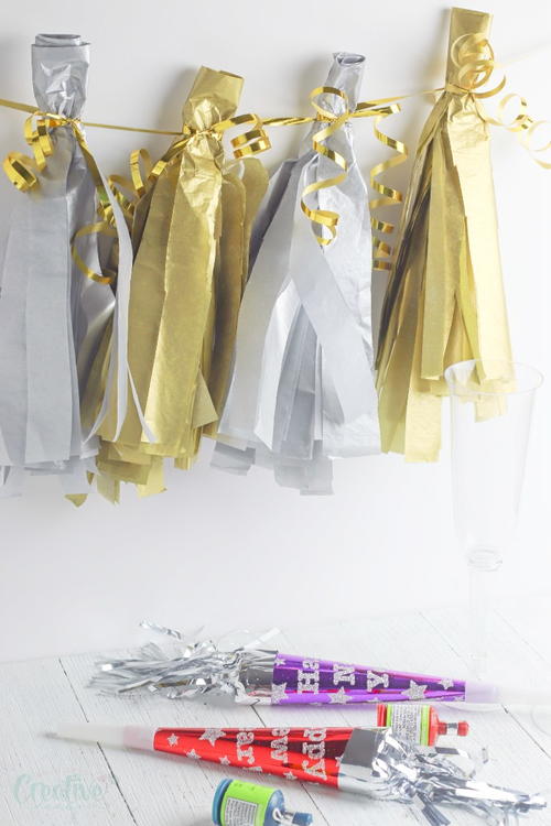 Diy Tissue Paper Tassels Diy Tissue Paper Tassels