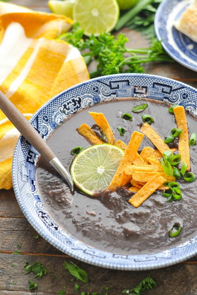 Slow Cooker Black Bean Soup Slow Cooker Black Bean Soup