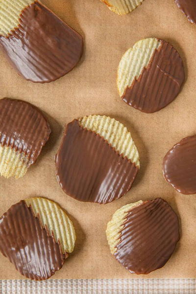 Chocolate Covered Potato Chips Chocolate Covered Potato Chips