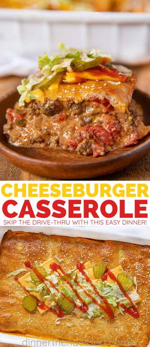 Cheeseburger Casserole Cheeseburger Casserole