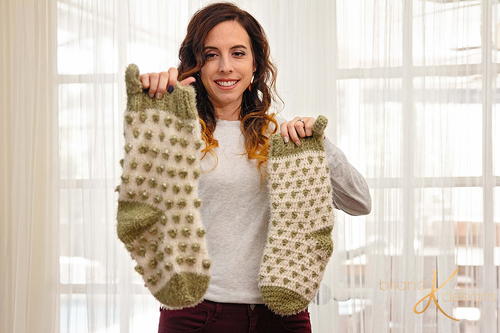 Polka Dot Stocking Polka Dot Stocking