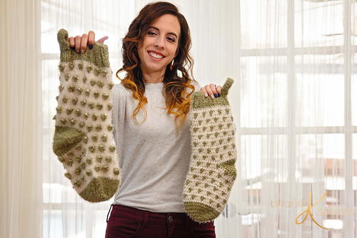 Polka Dot Stocking Polka Dot Stocking