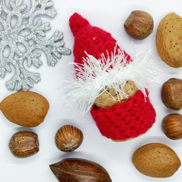 Santa Cork Gnome Santa Cork Gnome