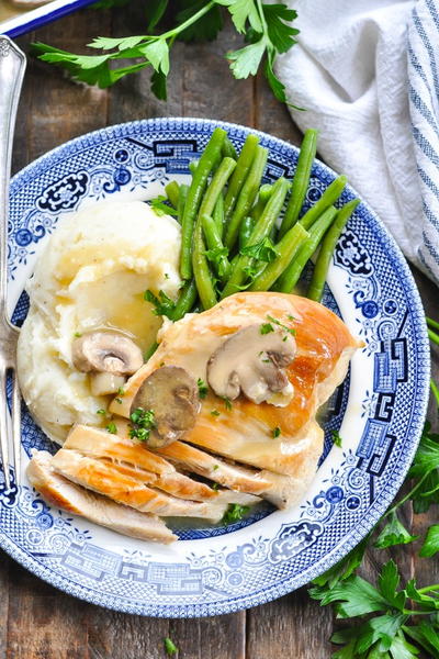 Slow Cooker Chicken And Mushrooms Slow Cooker Chicken And Mushrooms