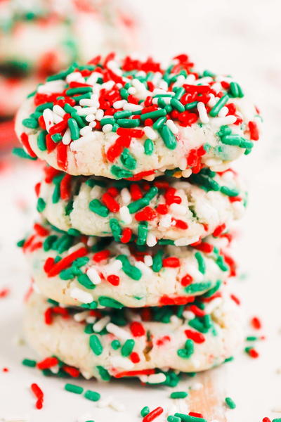 Sprinkle Cookies Sprinkle Cookies