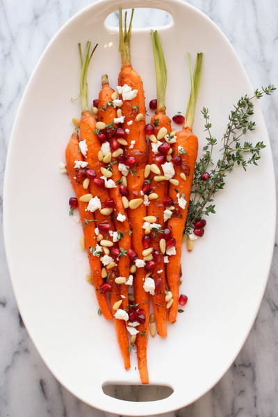 Apricot Honey Glazed Carrots 