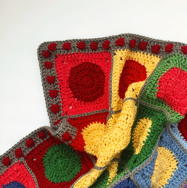 Color Mixing Baby Blanket Color Mixing Baby Blanket