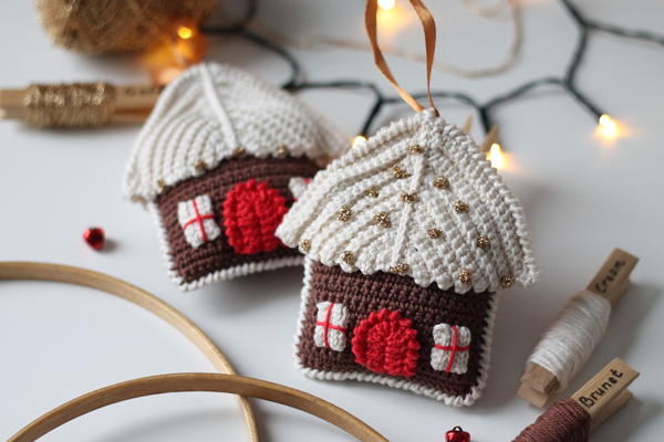 Gingerbread House Amigurumi Gingerbread House Amigurumi