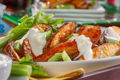 Buffalo Potato Wedges