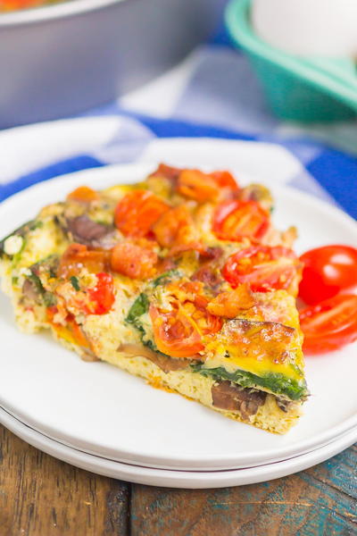 Bacon And Tomato Frittata Bacon And Tomato Frittata