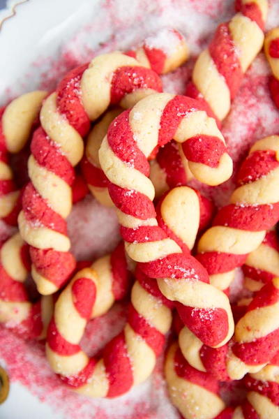 Candy Cane Cookies Candy Cane Cookies