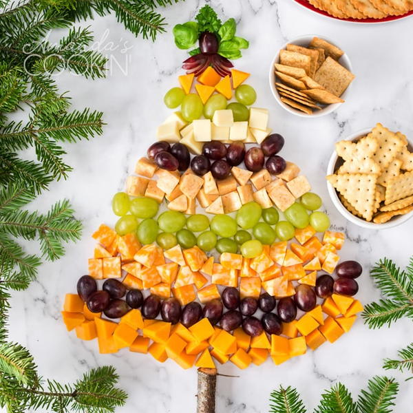 Christmas Tree Cheese Platter Christmas Tree Cheese Platter