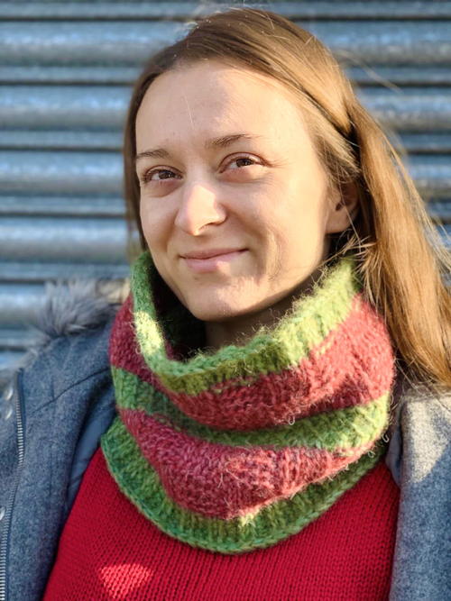 Tunisian Crossed Basketweave Cowl Tunisian Crossed Basketweave Cowl