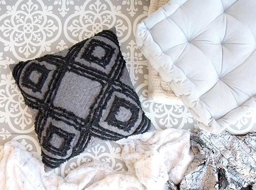 Quilted Boho Pillow Tutorial_1