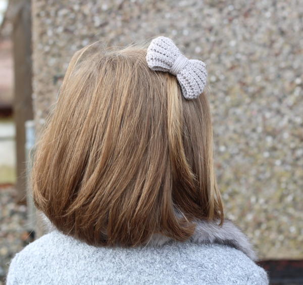 Crochet Hair Bow Crochet Hair Bow