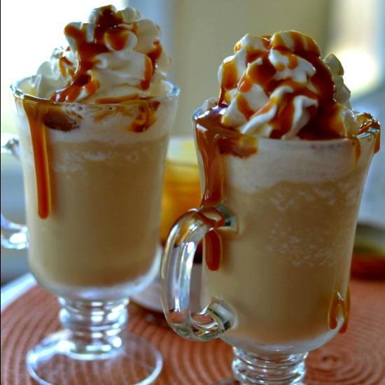 caramel crunch frappuccino recipe
