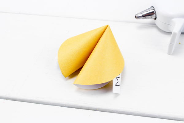 Paper Fortune Cookies Craft Paper Fortune Cookies Craft