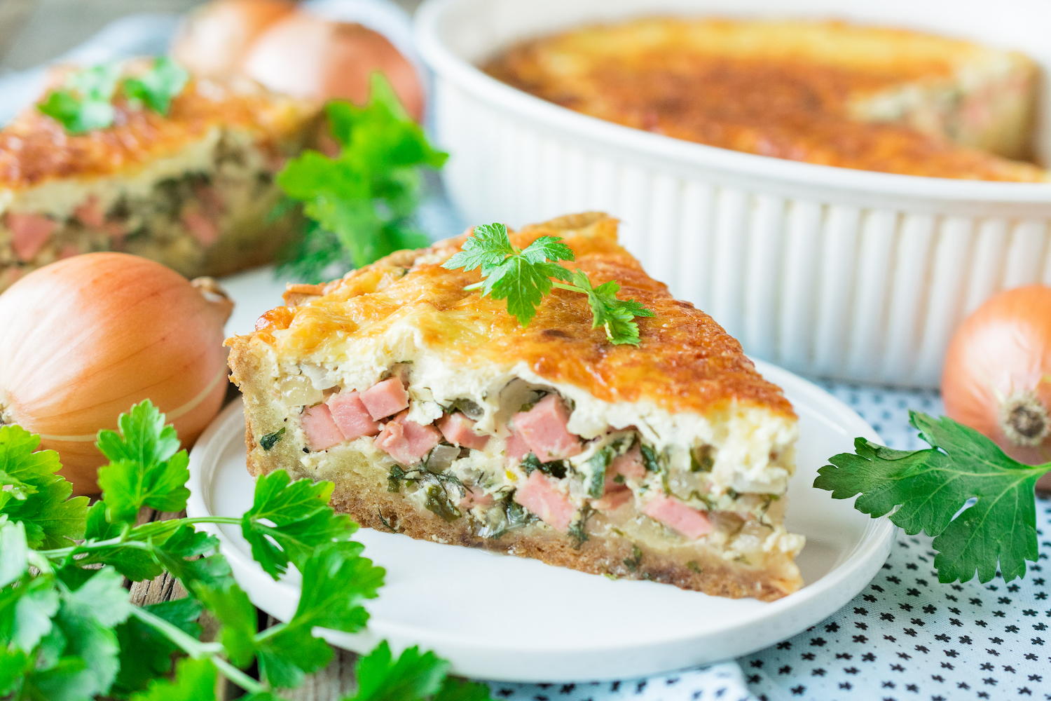 Sausage And Onion Pie
