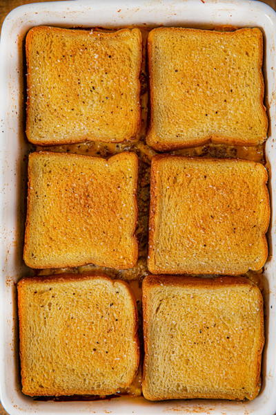 Grilled Cheese Breakfast Casserole Grilled Cheese Breakfast Casserole