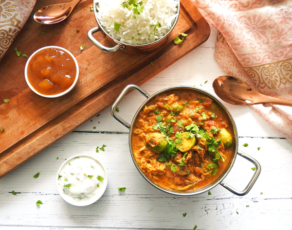 Leftover Turkey Sprout Curry Leftover Turkey & Sprout Curry