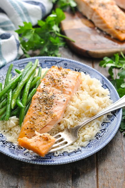 Baked Salmon Fillet Baked Salmon Fillet
