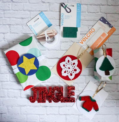 No-sew Felt Ornaments And Gift Tags