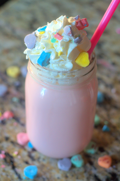 Conversation Hearts Strawberry Hot Chocolate Conversation Hearts Strawberry Hot Chocolate