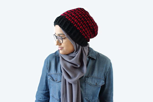 Houndstooth Beanie Houndstooth Beanie