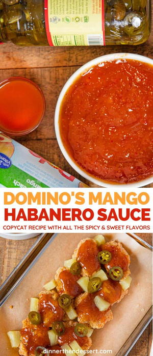 Dominos Mango Habanero Sauce Domino’s Mango Habanero Sauce