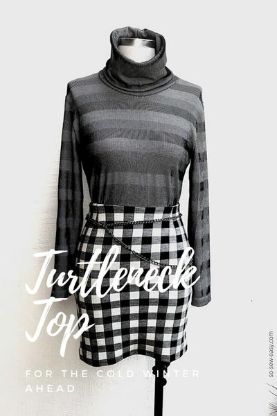 Turtleneck Top Pattern Turtleneck Top Pattern