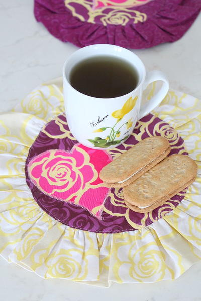 Valentine Mug Rug Valentine Mug Rug