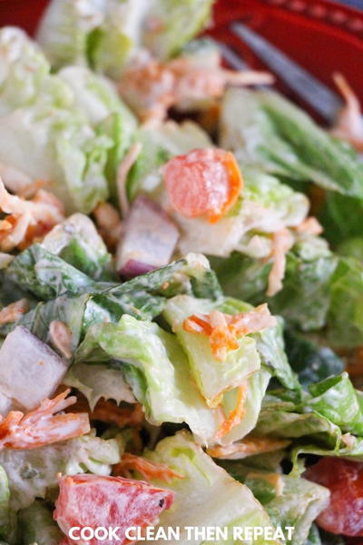 Quick Tasty Buffalo Chicken Salad Quick & Tasty Buffalo Chicken Salad