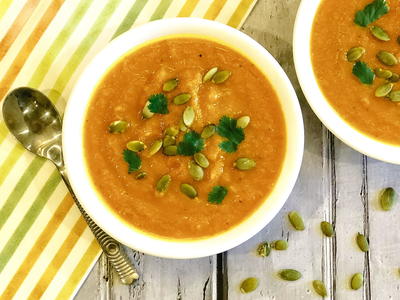 Slow Cooker Ginger Carrot Soup Slow Cooker Ginger Carrot Soup