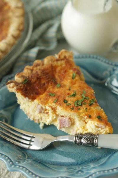 Easy Ham And Cheese Quiche Easy Ham And Cheese Quiche