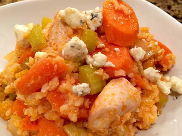 Slow Cooker Buffalo Chicken And Rice Slow Cooker Buffalo Chicken And Rice