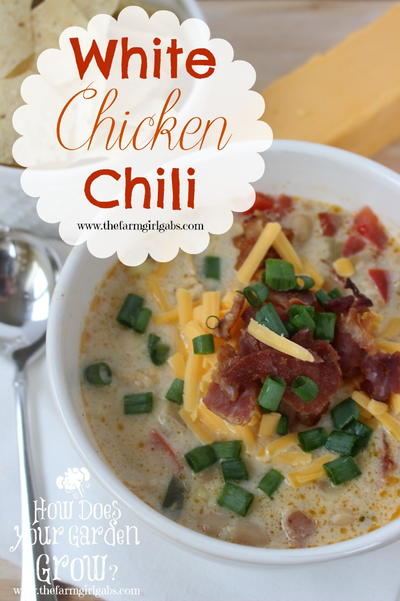 White Chicken Bacon Chili White Chicken & Bacon Chili