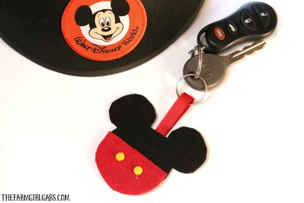 Diy Mickey Mouse Keychain Diy Mickey Mouse Keychain