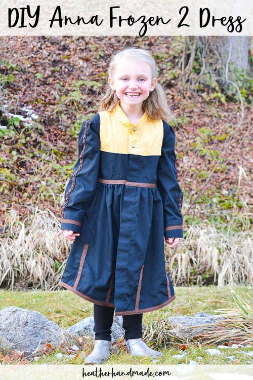 Diy Anna Frozen 2 Dress Diy Anna Frozen 2 Dress