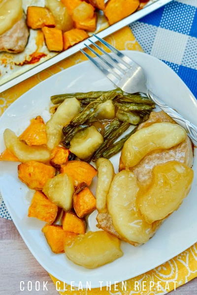 Pork Chop Sheet Pan Dinner Pork Chop Sheet Pan Dinner