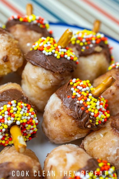 Acorn Donut Holes Recipe Acorn Donut Holes Recipe