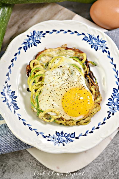 Zucchini Egg Nests Zucchini Egg Nests