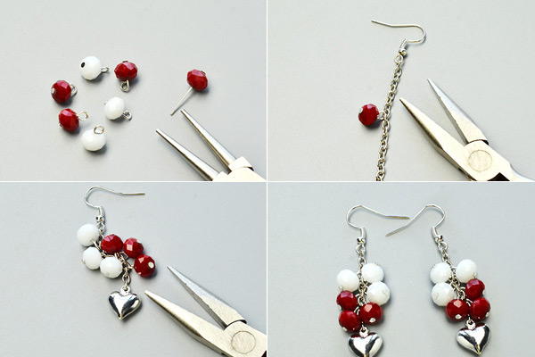 Beebeecraft Tutorials On How To Make Heart Earrings Beebeecraft Tutorials On How To Make Heart Earrings