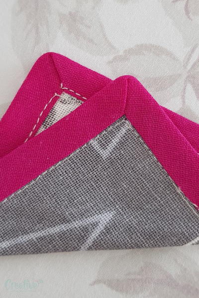 Mitered Corners With Bias Tape Mitered Corners With Bias Tape