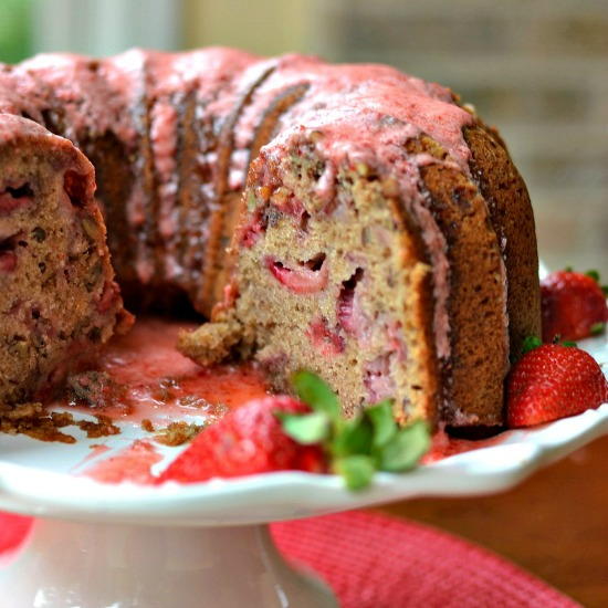 All Natural Strawberry Cake All Natural Strawberry Cake