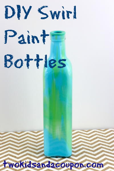 Diy Swirl Paint Swirl Bottles Diy Swirl Paint Swirl Bottles