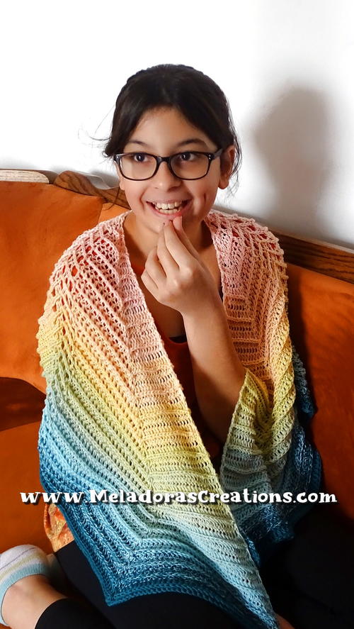 Butterfly Ripple Shawl Butterfly Ripple Shawl