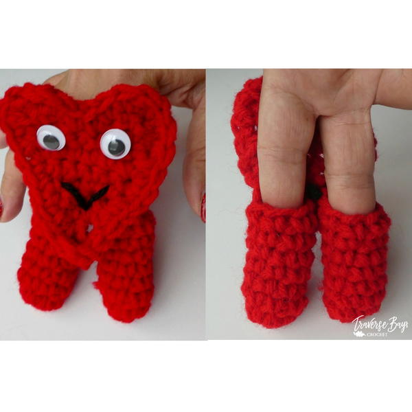 Heart Finger Puppet Heart Finger Puppet
