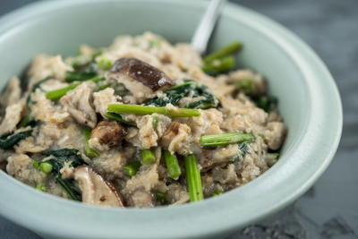 Savory Oatmeal With Vegetables vegan Savory Oatmeal With Vegetables (vegan)